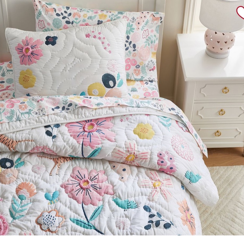 Pottery Barn Kids Sasha's Garden Quilt